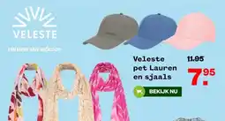 Welkoop Veleste pet Lauren en sjaals aanbieding