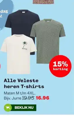 Welkoop Alle Veleste heren T-shirts aanbieding
