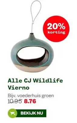 Welkoop Alle CJ Wildlife Vierno aanbieding