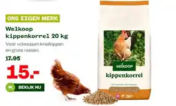 Welkoop Welkoopkippenkorrel 20 kg aanbieding