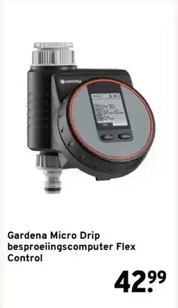GAMMA Gardena Micro Drip besproeiingscomputer Flex Control aanbieding