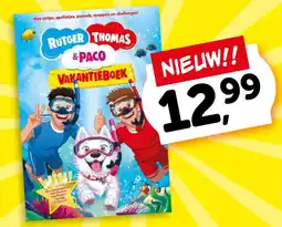 Boekenvoordeel Rutger thomas & paco vakantieboek aanbieding