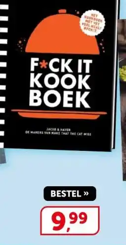 Boekenvoordeel F*ck it kook boek aanbieding