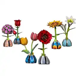 Action 3D houten bloemenpuzzelset aanbieding