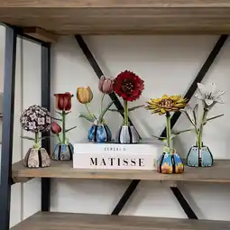 Action 3D houten bloemenpuzzelset aanbieding