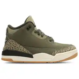 Foot Locker Jordan AJ3 Peuterschoenen - Olijf - Maat 35 - Leer aanbieding