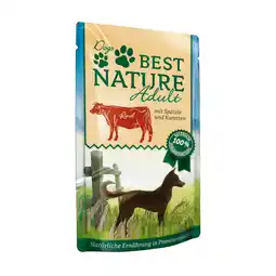 Zooplus 12 x 150g Best Nature hondenvoer rund & Spätzle natvoer voor honden aanbieding