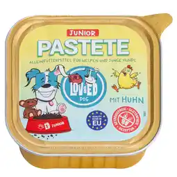 Zooplus 12x150g Lov&Ed hondenvoer paté junior met kip nat hondenvoer aanbieding