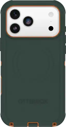 Coolblue OtterBox Defender Pro iPhone 17 Pro Max Back Cover met MagSafe Magneet Groen aanbieding