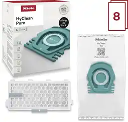 Coolblue Miele Stofzuigerzakken HyClean Pure TU XL-Pack (8 stuks) aanbieding
