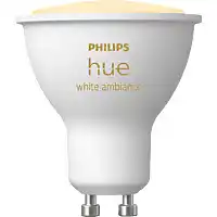 Bol.com Philips Hue Slimme Lichtbron GU10 Spot - warm tot koelwit licht - 5W - Bluetooth aanbieding