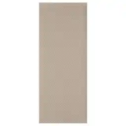IKEA Morum beige buitentapijt, rechthoekig, geometrisch patroon aanbieding