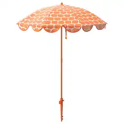 IKEA StrandÖn Parasol, helderoranje, 140 cm aanbieding