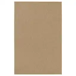 IKEA Platgeweven beige-bruin vloerkleed, rechthoekige, sisal-achtige textuur aanbieding