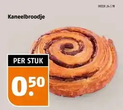 Poiesz Kaneelbroodje aanbieding