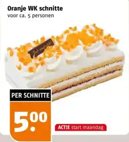 Poiesz Olanje WK schnitte aanbieding