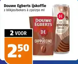 Poiesz Douwe Egberts ijskoffie aanbieding