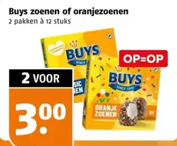 Poiesz Buys zoenen of oranjezoenen aanbieding