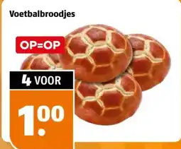 Poiesz Voetbalbroodjes aanbieding