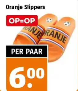 Poiesz Olanje Slippers aanbieding