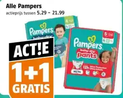 Poiesz Alle Pampers aanbieding