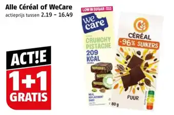 Poiesz Alle Céréal of WeCare aanbieding