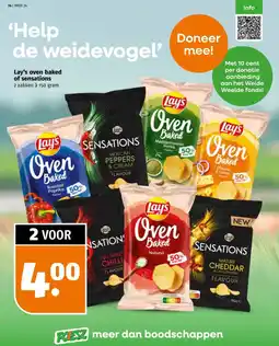 Poiesz Lay's oven baked of sensations aanbieding