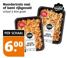 Poiesz Noordertrots nasi of bami rijkgevuld aanbieding