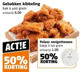 Poiesz Gebakken kibbeling aanbieding