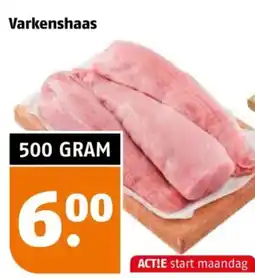 Poiesz Varkenshaas aanbieding