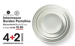 Sligro Intermezzo borden portofino aanbieding