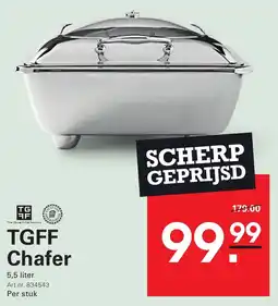 Sligro TGFF Chafer aanbieding