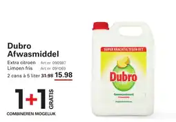 Sligro Dubro Afwasmiddel aanbieding