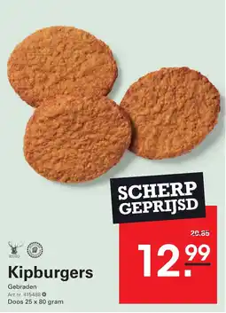 Sligro Kipburgers aanbieding