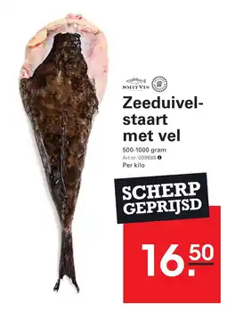 Sligro Zeeduivelstaart met vel aanbieding