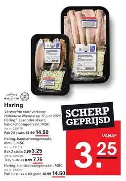 Sligro Haring aanbieding