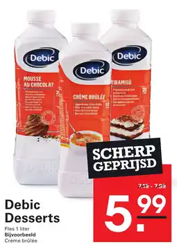 Sligro Debic Desserts aanbieding