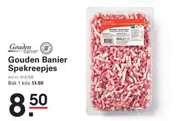Sligro Gouden Banier Spekreepjes aanbieding