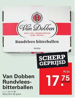 Sligro Van dobben rundvlees bitterballen aanbieding