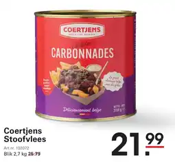 Sligro Coertjens Stoofvlees aanbieding