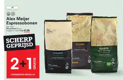 Sligro Alex Meijer Espressobonen aanbieding