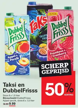 Sligro Taksi en DubbelFrisss aanbieding