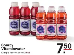 Sligro Sourcy Vitaminwater aanbieding