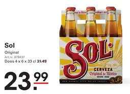 Sligro Sol Original aanbieding