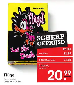 Sligro Flügel aanbieding