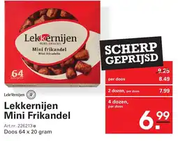 Sligro Lekkernijen Mini Frikandel aanbieding