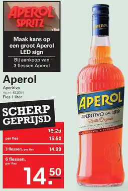 Sligro Aperol aanbieding