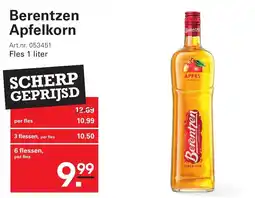 Sligro Berentzen Apfelkorn aanbieding