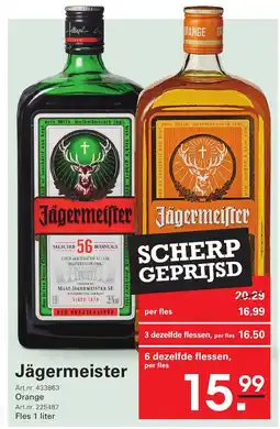 Sligro Jägermeister aanbieding