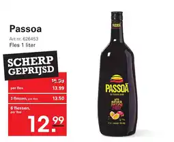 Sligro Passoa aanbieding